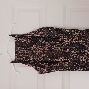 Black lace formal jumpsuit